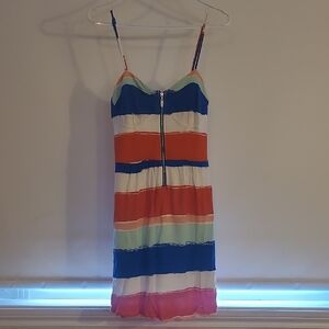 Guess Multicolor Striped Dress